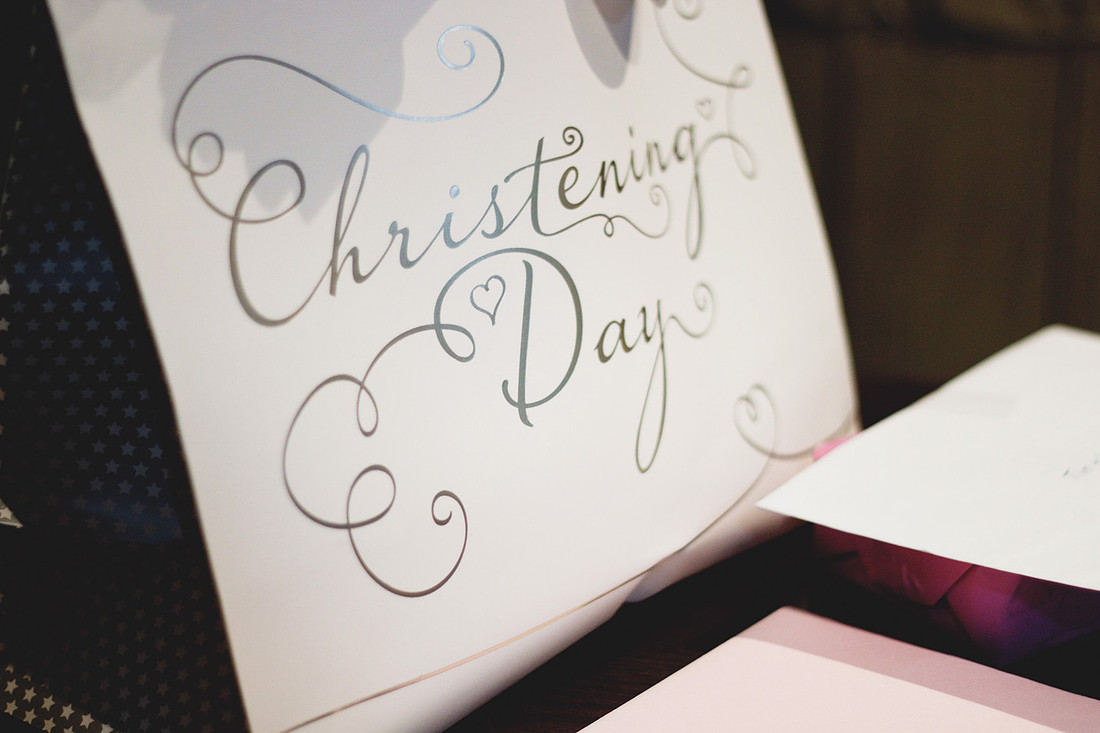 Emilia Rose's Christening