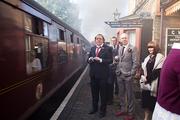 Christina-Clare Photography | Severn Valley Railway Wedding