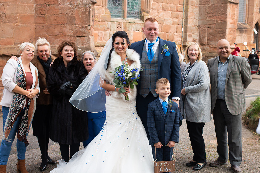 Emma & Jay's wedding at Davenport House & Claverly All Saints Church | Christina-Clare Photography, wedding photographer in Bridgnorth Shropshire